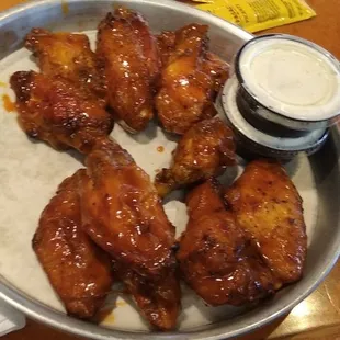 Tequila wings