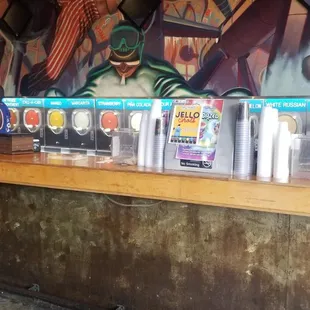 sushi and sashimi, drink