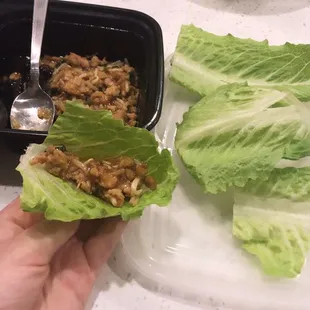 This is one of the meals I received- chicken wraps! Yum!