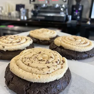 Chocolate Peanut Butter Dream Cookie.