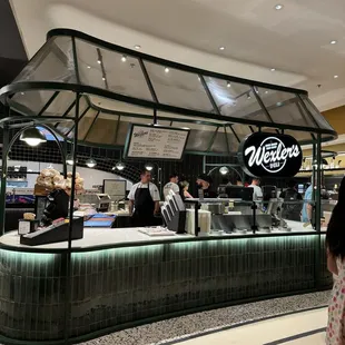 Their setup and menu.