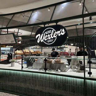 the inside of the restaurant