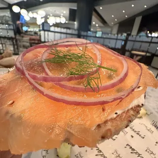 Bagle with Lox