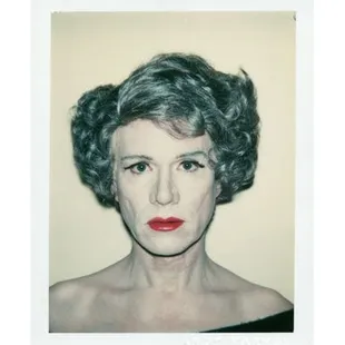 Andy in drag.  Picture found on the Wex. website