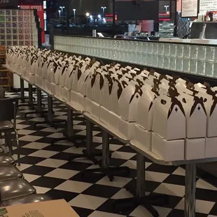 1000 box lunch order for a company in Columbus