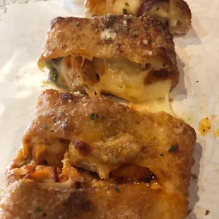 Buffalo Chicken Stromboli