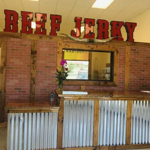 the front of the restaurant