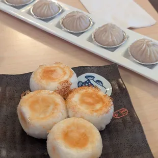 Pan fried buns, xiao lao bao (XLB)
