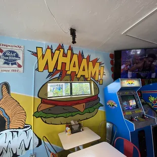 the interior of a restaurant