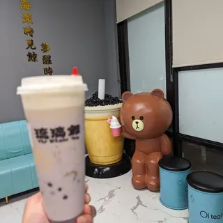 Creme Brulee Taro Milk/Milk Tea /