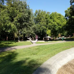 West side or park, lots of trees, possible good shade in the afternoon