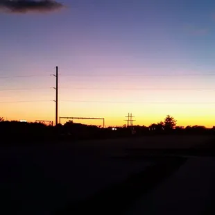 View of Sunset from Whalebone Park