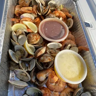 Shrimp and clams - soooo good