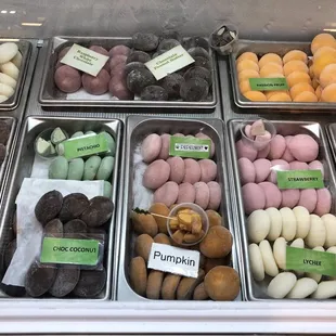 Great variety of Mochi ice cream!