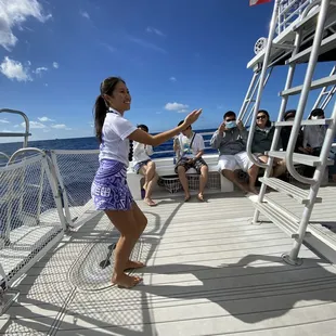 The hula show was a great way to end the tour and they taught us a lot about the Hawaiian culture.