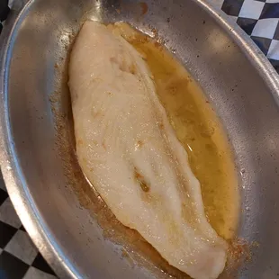 Broiled catfish