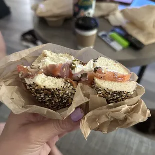 Lox w/ Everything Bagel