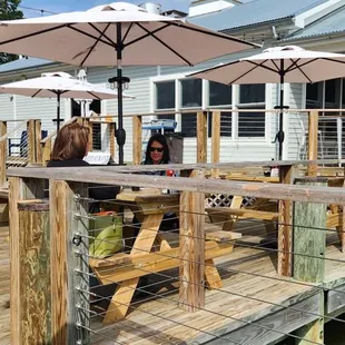Outdoor seating