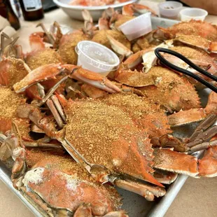 Huge crabs!