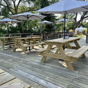 Outdoor seating