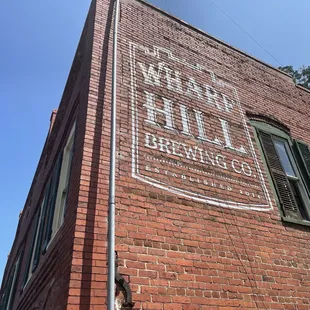 the side of the building
