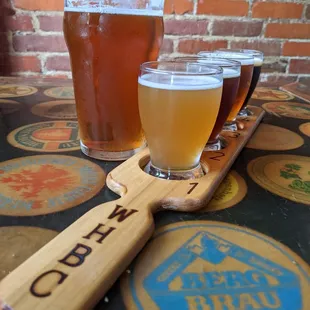 Flights and pints!