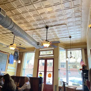 Unique interior. Very cool.
