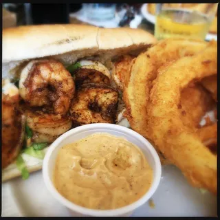Shrimp Po-Boy Sandwich