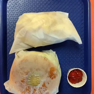 hermetically sealed for your protection plus ketchup