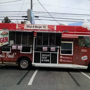What-A-Burger #13 Food Truck! Carolina's Finest Burgers!