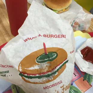 Getting ready to pounce on some yummy burgers