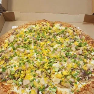 Any X-Large Specialty Pizza: $18.99