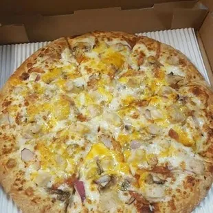 Medium 3 Topping Pizza,  Any Wings, Garlic Bread 2 Liter Soda. Only $21.99