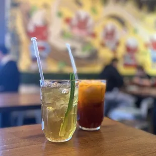 Pandan Drink, Thai Iced Tea