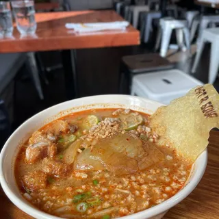 Creamy Tom Yum Noodle soup