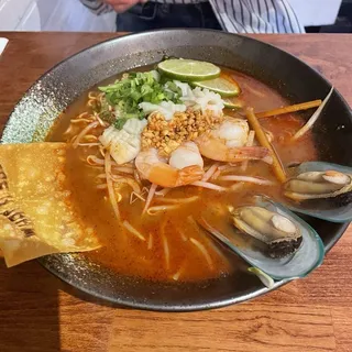 Seafood Tom Yum Noodle soup