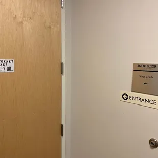 11/12/2020 - What-A-Sub currently on temporary hours of operation.