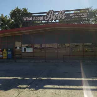 the outside of the store