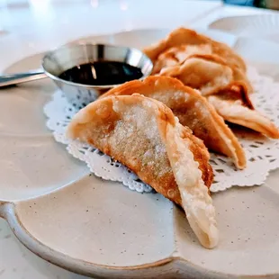 Fried to perfection and accompanied by the perfect dipping sauce!