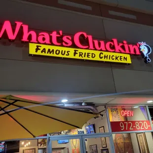 the outside of the restaurant