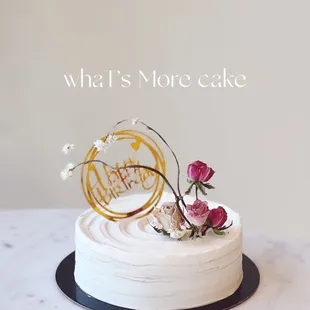 The flower decoration can be requested