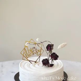 The flower decoration can be requested