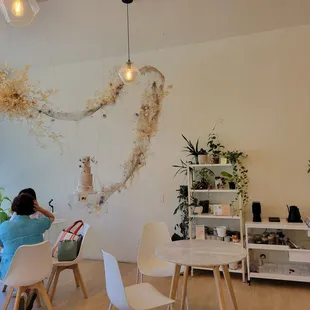 Sitting area inside
