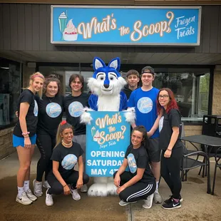 Come meet Scoop the husky and some of our staff. Happy opening day! #maythefourth