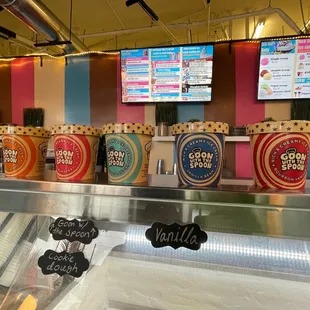 They also sell ice cream pints to take home :)