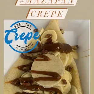 Mazapán crepe