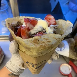Gansito + ice cream