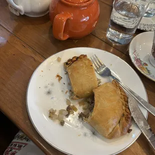Meat hand pie pastie