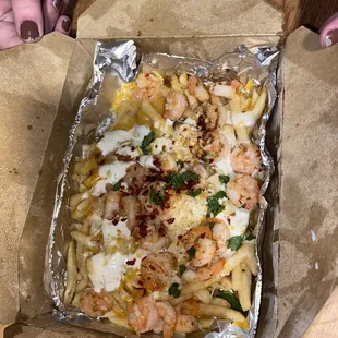 Garlic Shrimp Fries