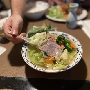 Assorted Vegetable Pho with Tofu